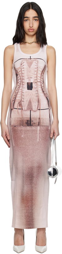 Jean Paul Gaultier 'The Corset Trompe-L’oeil' Maxi Dress