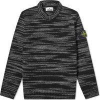 Sweater Stone Island Reverse Seam Lambswool Crewneck Svart | 7915532-V0029, 1