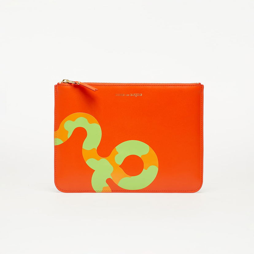 Plånbok Comme des Garçons Ruby Eyes Wallet Orange Röd | SA5100RE