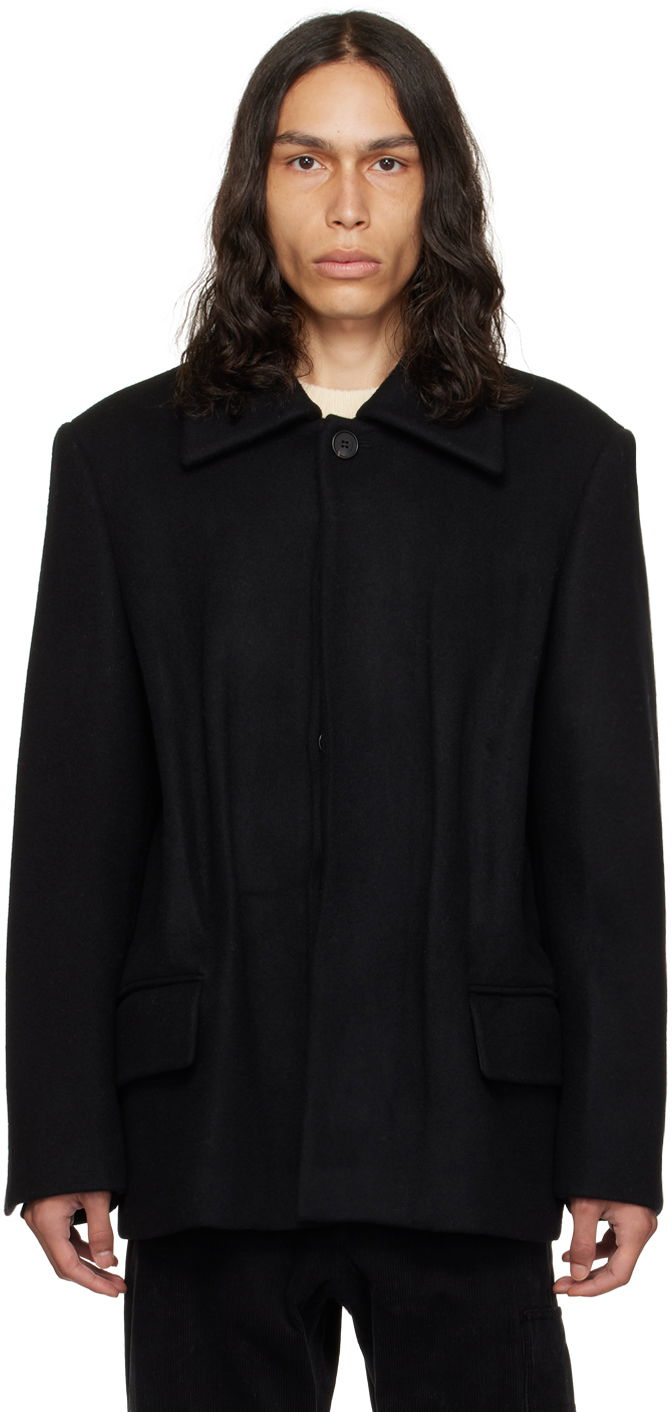 Jacka We11done We11done Vented Jacket Svart | WD-JK3-23-004-M-BK