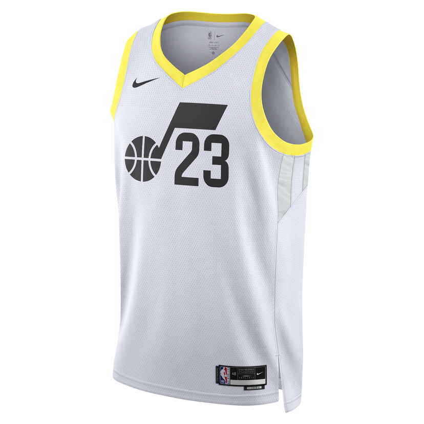 Jersey Nike Dri-FIT NBA Swingman Utah Jazz Association Edition 2022/2023 Vit | DN2097-108
