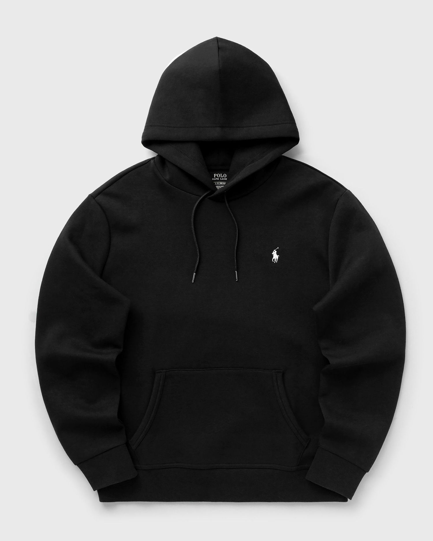 Sweatshirt Polo by Ralph Lauren Hooded Sweatshirt with Drawstrings and Kangaroo Pocket Svart | 710907092001, 1