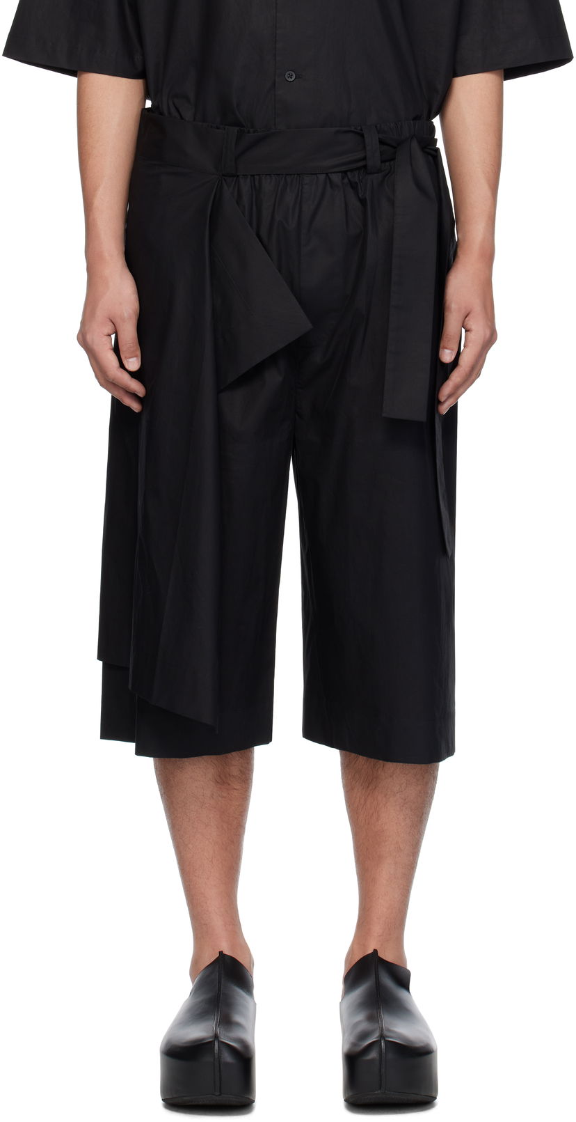 Shorts Craig Green Craig Green Towel Shorts Svart | CGSS25CWOTRS84