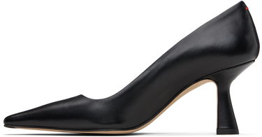 Smycke Aeyde Aeyde Zandra Pointed Toe Leather Heels Svart | A11-PU-ISOSS75ST-223-800-007, 2