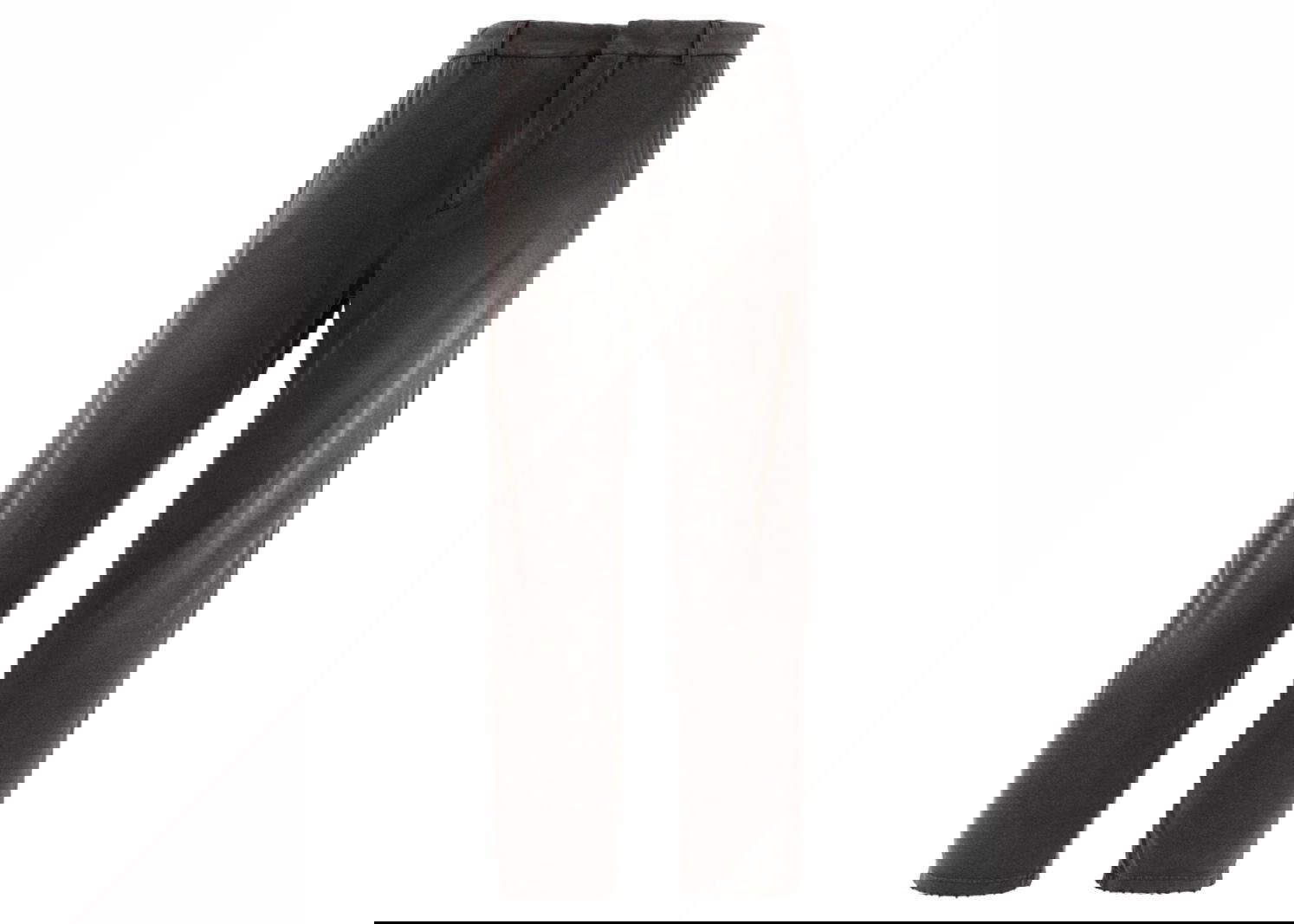 Byxor Balenciaga Worn Out Cotton Knit Trousers Black Svart | 662403TAV041000, 0