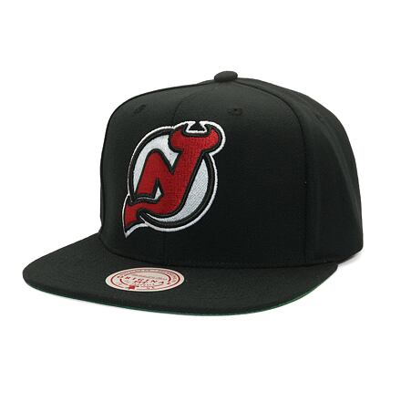 Keps Mitchell & Ness New Jersey Devils Top Spot Snapback Svart | HHSS6743-NJDYYPPPBLCK