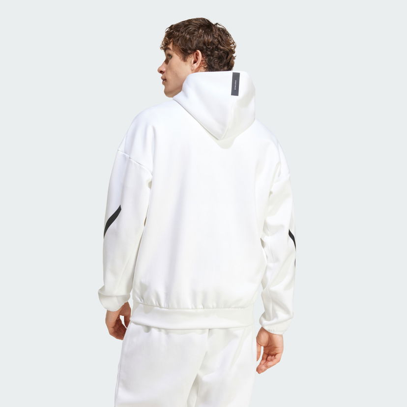 Sweatshirt adidas Performance Z.N.E. Full-Zip Hooded Vit | JF2443