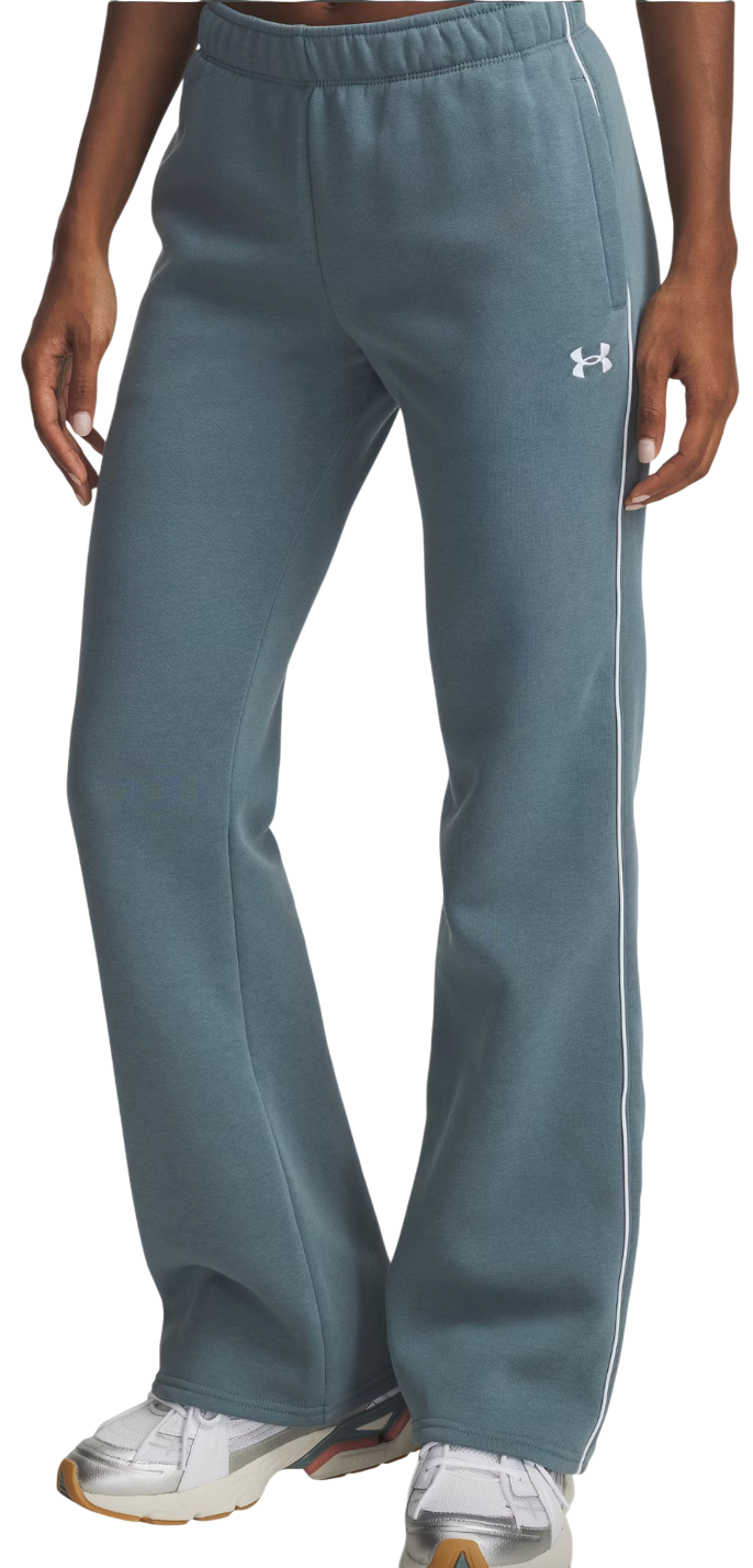 Träningsbyxor Under Armour UA Rival Fleece Piped Sweatpants Turkos | 6003711-587, 0