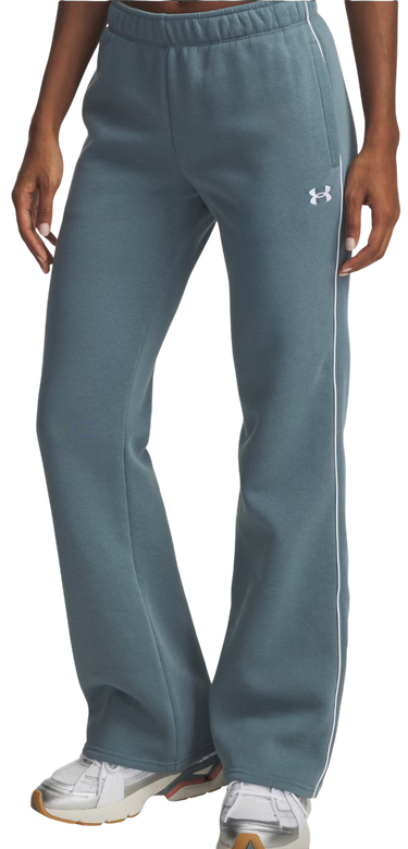 Träningsbyxor Under Armour UA Rival Fleece Piped Sweatpants Turkos | 6003711-587, 0
