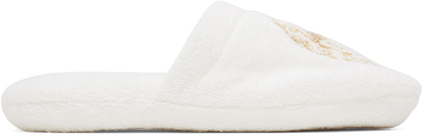 Sneakers och skor Versace Medusa Gala Slippers Vit | ZSLB00004_1A11941