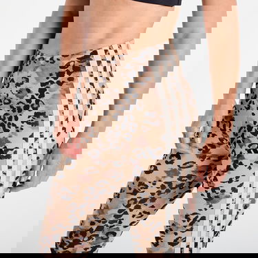 Damasker adidas Originals Essentials 3-Stripes Animal Print Leggings Beige | JM1865, 1