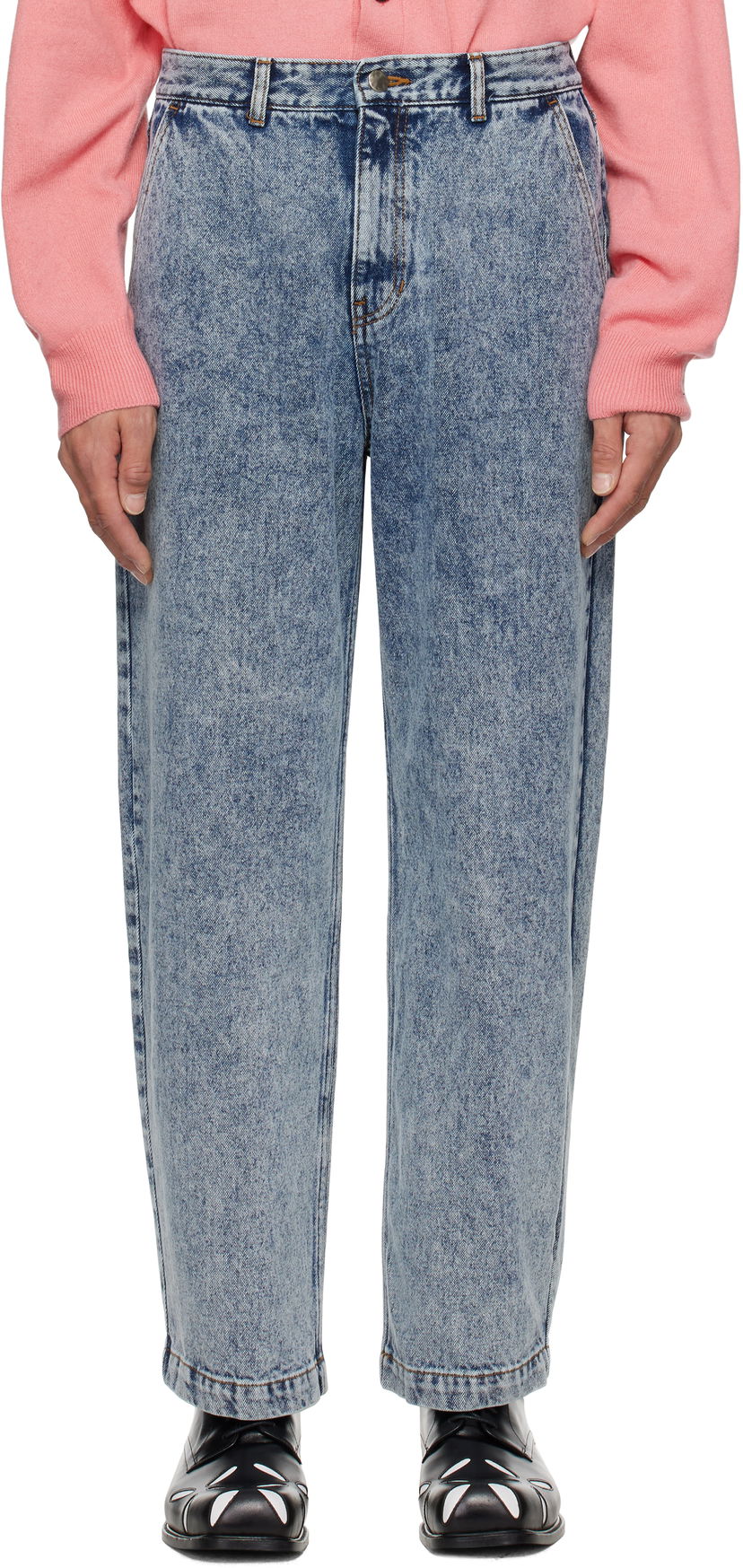 Jeans ADER ERROR ADER error Sig; TRS Tag 03 Jeans Blå | BO42FYJE0103BL