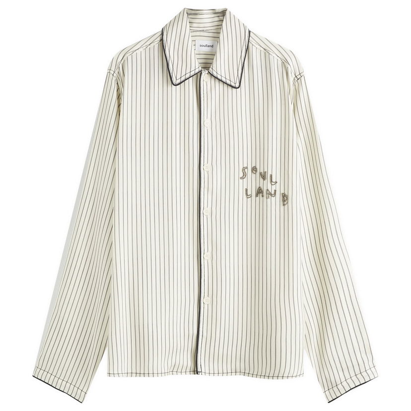 Skjorta Soulland Tyra Overshirt Large Vit | 42047-1259-OWM