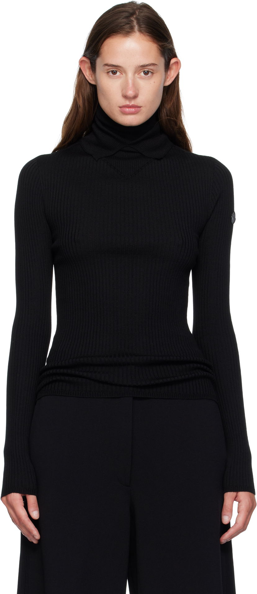 Sweater Moncler Genius x EE72 Wool Turtleneck Svart | K24039F00001M1131