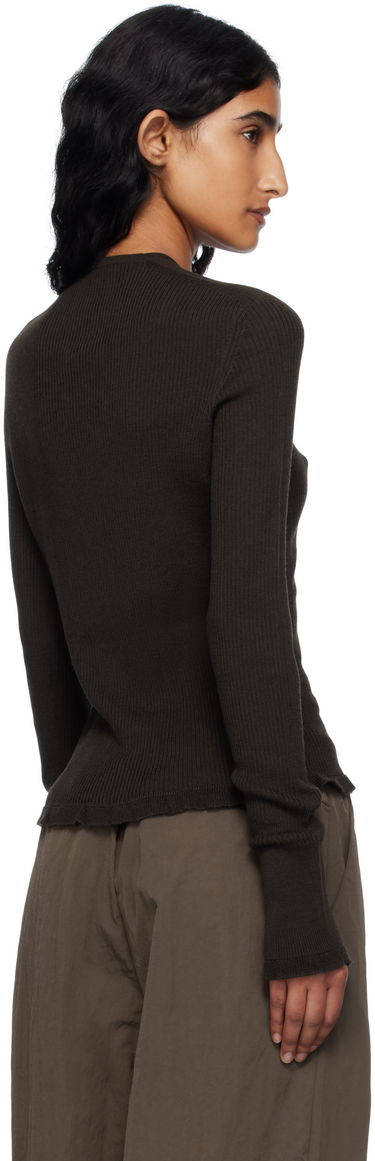 Sweater Cecilie Bahnsen Cecilie Bahnsen Bessie Knit Cardigan Brun | 2.25KNI52004 BESSIE CARDIGAN, 2