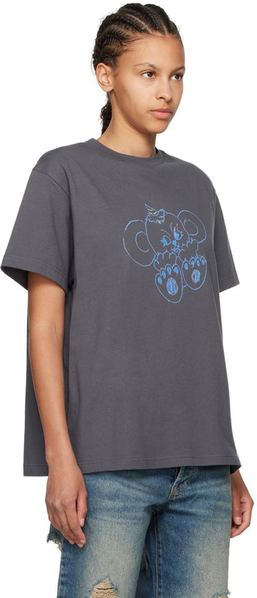 T-shirt We11done We11done Printed T-Shirt Grå | WD-TT2-24-790-U-CH, 1