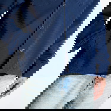 Skjorta Fred Perry Fred Perry Twill Overshirt Blå | M6627 X86, 2