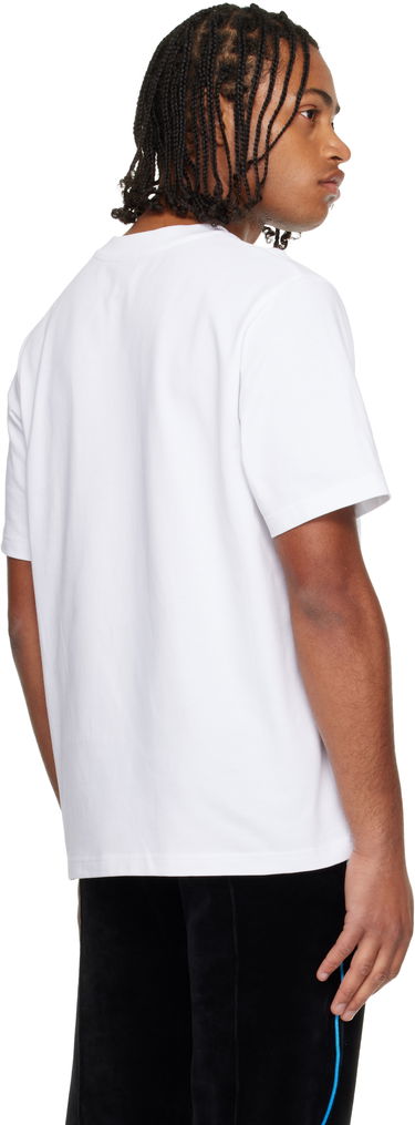 T-shirt Casablanca Casa Way Orange Mascot Graphic T-Shirt Vit | M-AW25-JTS-001-02, 4
