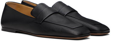 Kläder The Row The Row Square Loafers Svart | F1659-L59, 3