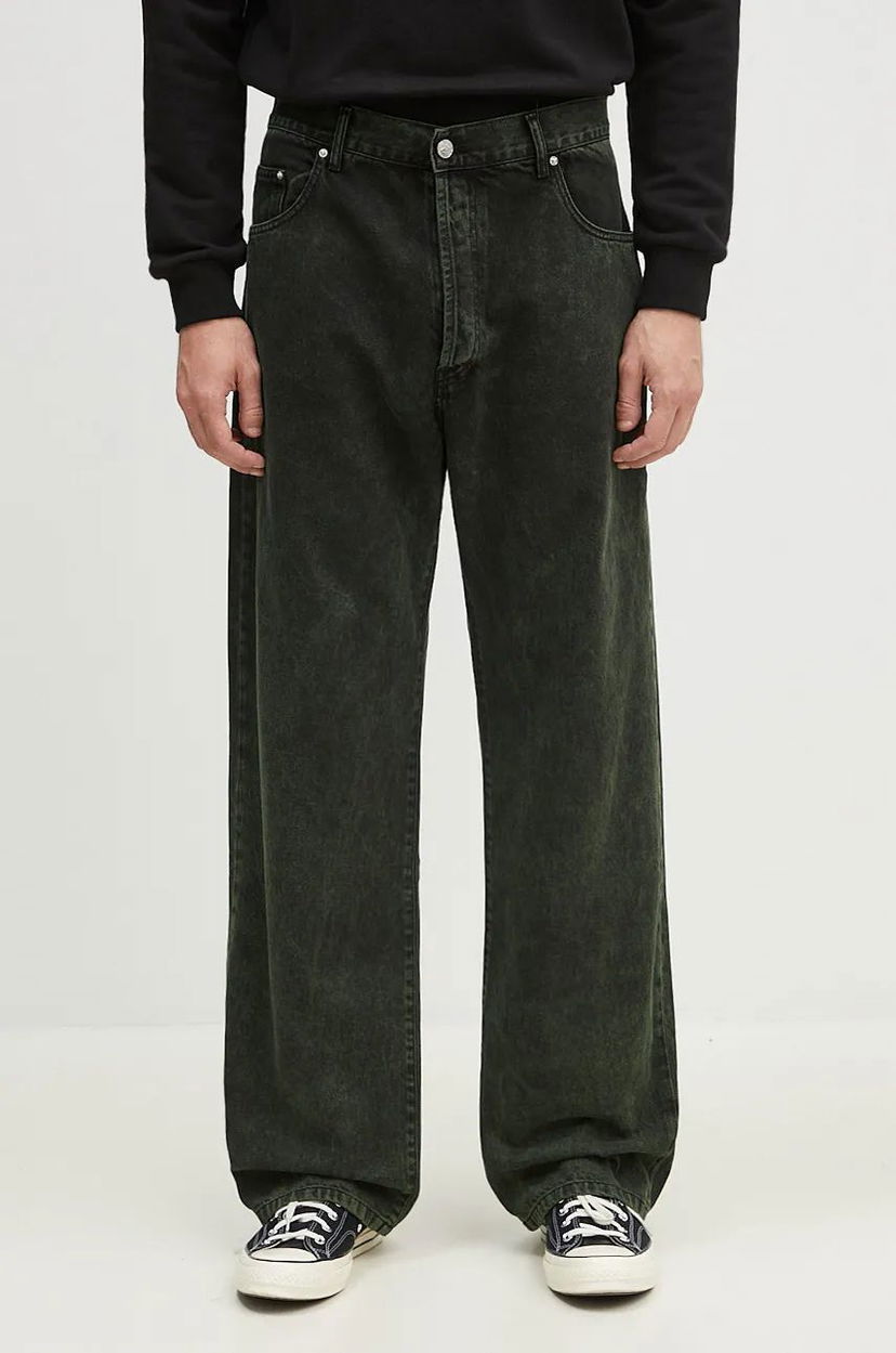 Jeans Aries Acid Wash Batten Jeans Grön | AR3131302