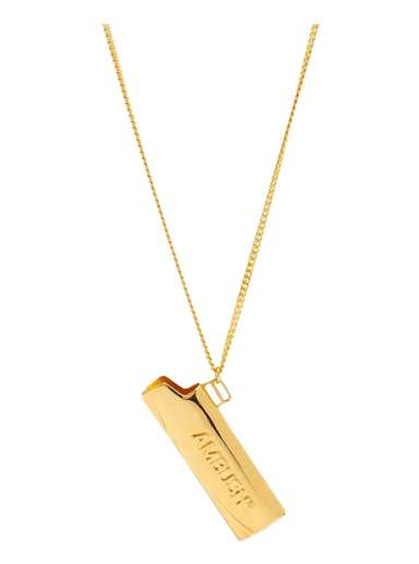 Halsband Ambush Lighter Case Necklace Gold Metallisk | BMOB099F22BRA0017600
