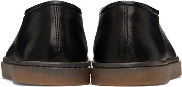Kläder LEMAIRE Lemaire Linoleum Piped Loafers Svart | FO0099 LL0003, 1