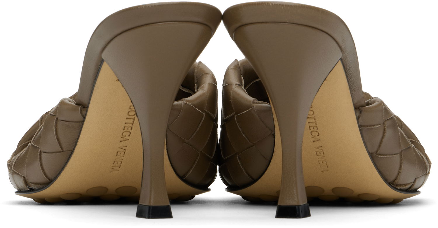 Tillbehör Bottega Veneta Bottega Veneta Blink Heeled Sandals Brun | 796455 V2ED0, 1