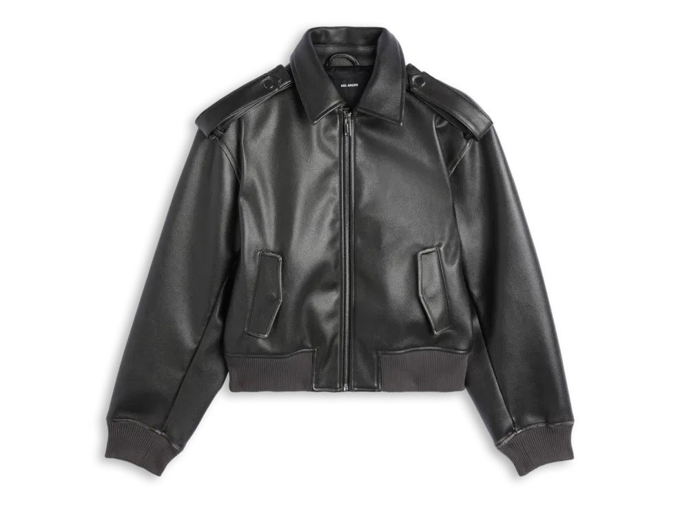 Jacka AXEL ARIGATO Leighton PU Bomber Jacket Svart | A1505002, 0