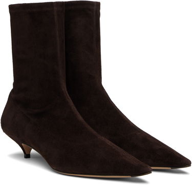 Sneakers och skor The Row Black Liisa Boots Svart | F1545-S11, 3