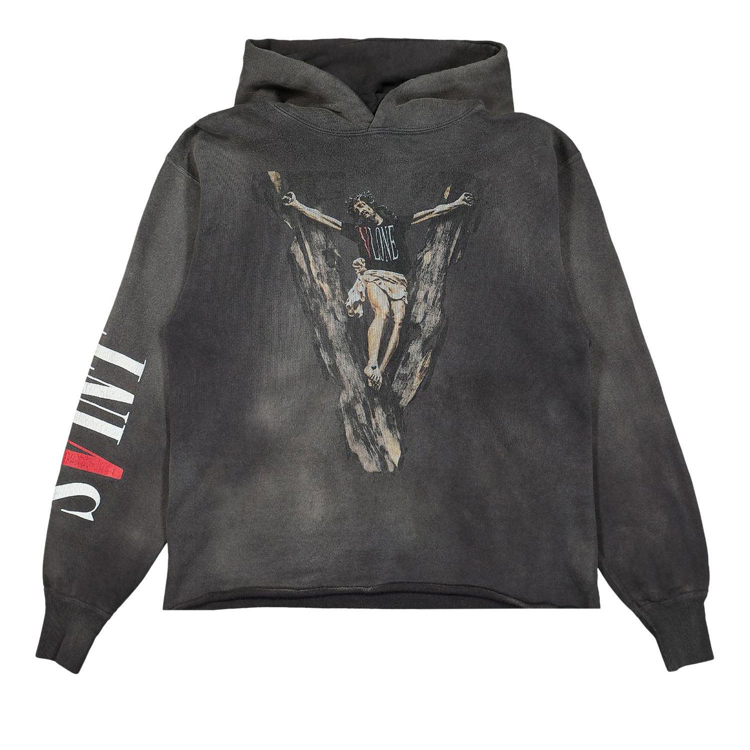 Sweatshirt Saint Michael x Vlone Hoodie Svart | SM S22 0000 070, 1