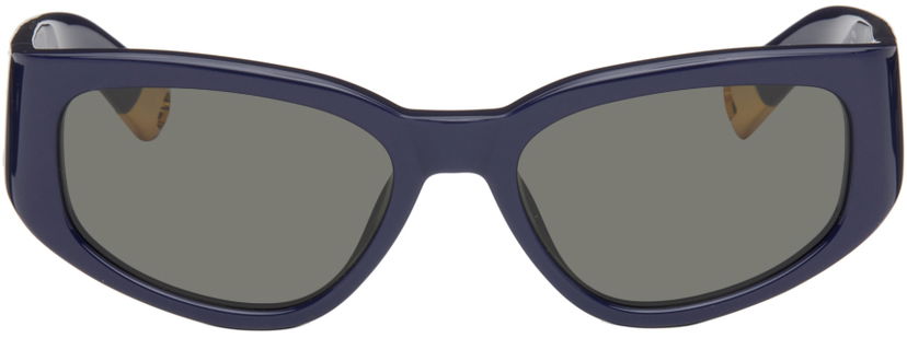 Solglasögon Jacquemus 'Les Lunettes Gala' Sunglasses Mörkblå | JAC5C4SUN