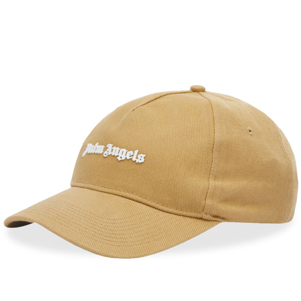 Keps Palm Angels Classic Logo Cap Beige | PMLB052F22FAB0011701, 0