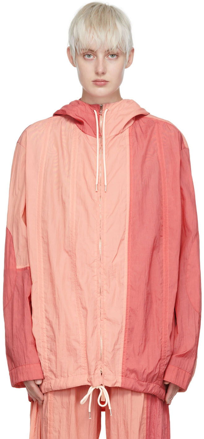 Vindjacka Stella McCartney Stella McCartney Nylon Jacket Rosa | 6044403STA90