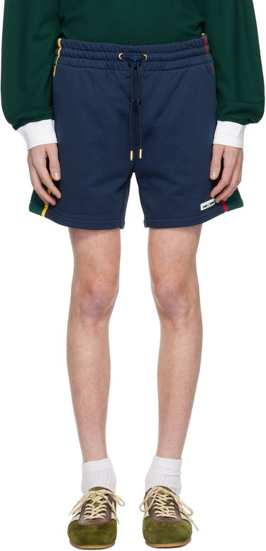Shorts Casablanca Colourblock Shorts Mörkblå | MPS25-JTR-240-01, 0