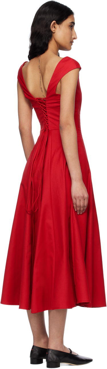 Klä GUIZIO Guizio Leila Midi Dress Röd | S25404W161, 2