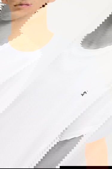 T-shirt Samsoe Samsoe Samsoe Samsoe SAOTTO T-Shirt Vit | M25200076, 3