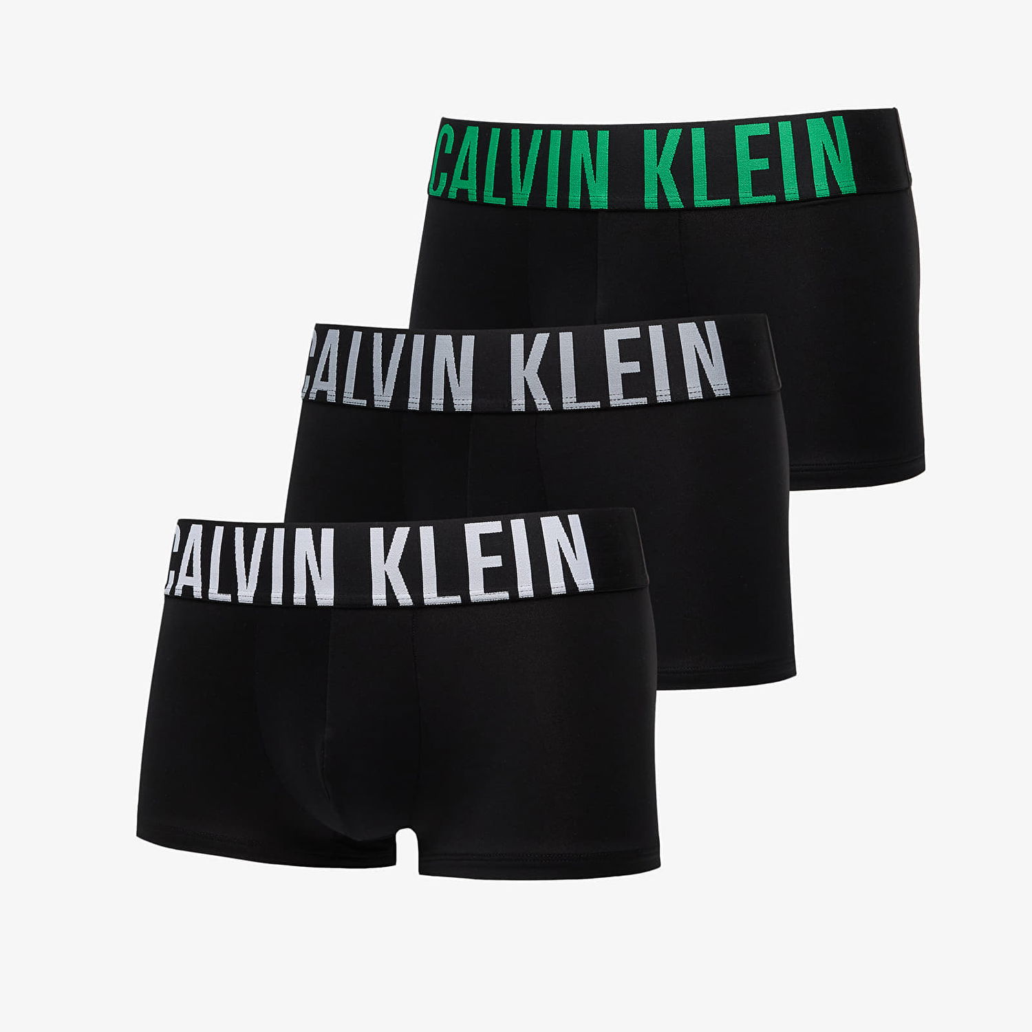 Boxare CALVIN KLEIN Intense Power Microfiber Stretch Low Rise Trunk 3-Pack Black Svart | 000NB3611A VPA, 0