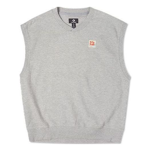 Sweater Converse Knit Vest Grå | 10022919-A01