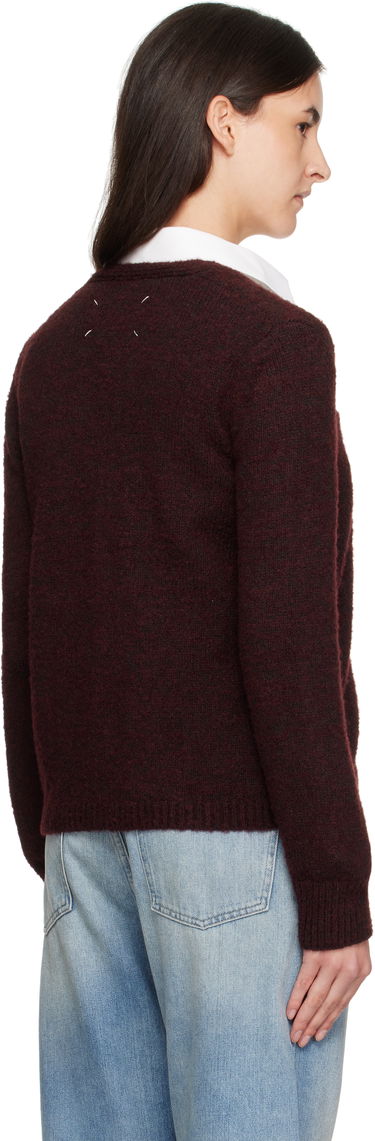 Sweater Maison Margiela Maison Margiela Wool Cardigan Bourgogne | S51HP0023 M13154, 2