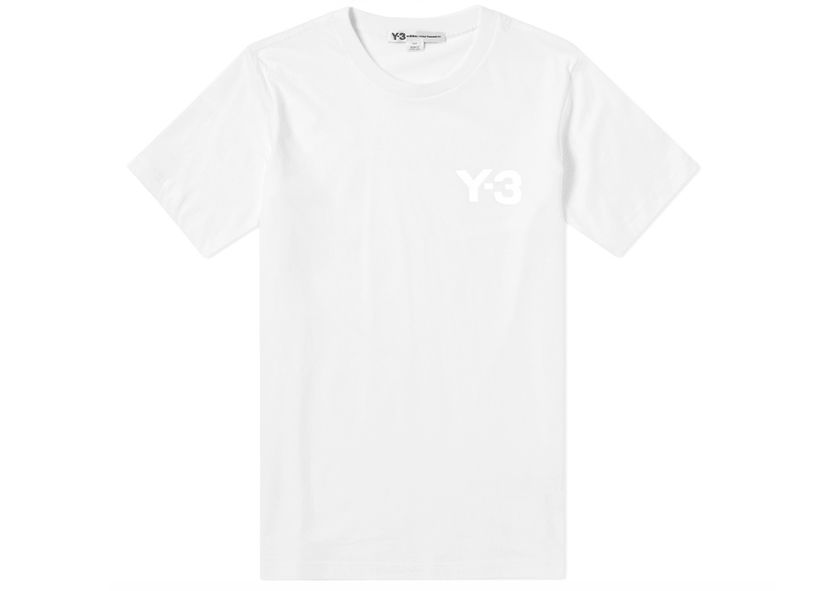 T-shirt Y-3 Y-3 Logo T-Shirt Vit | DY7138