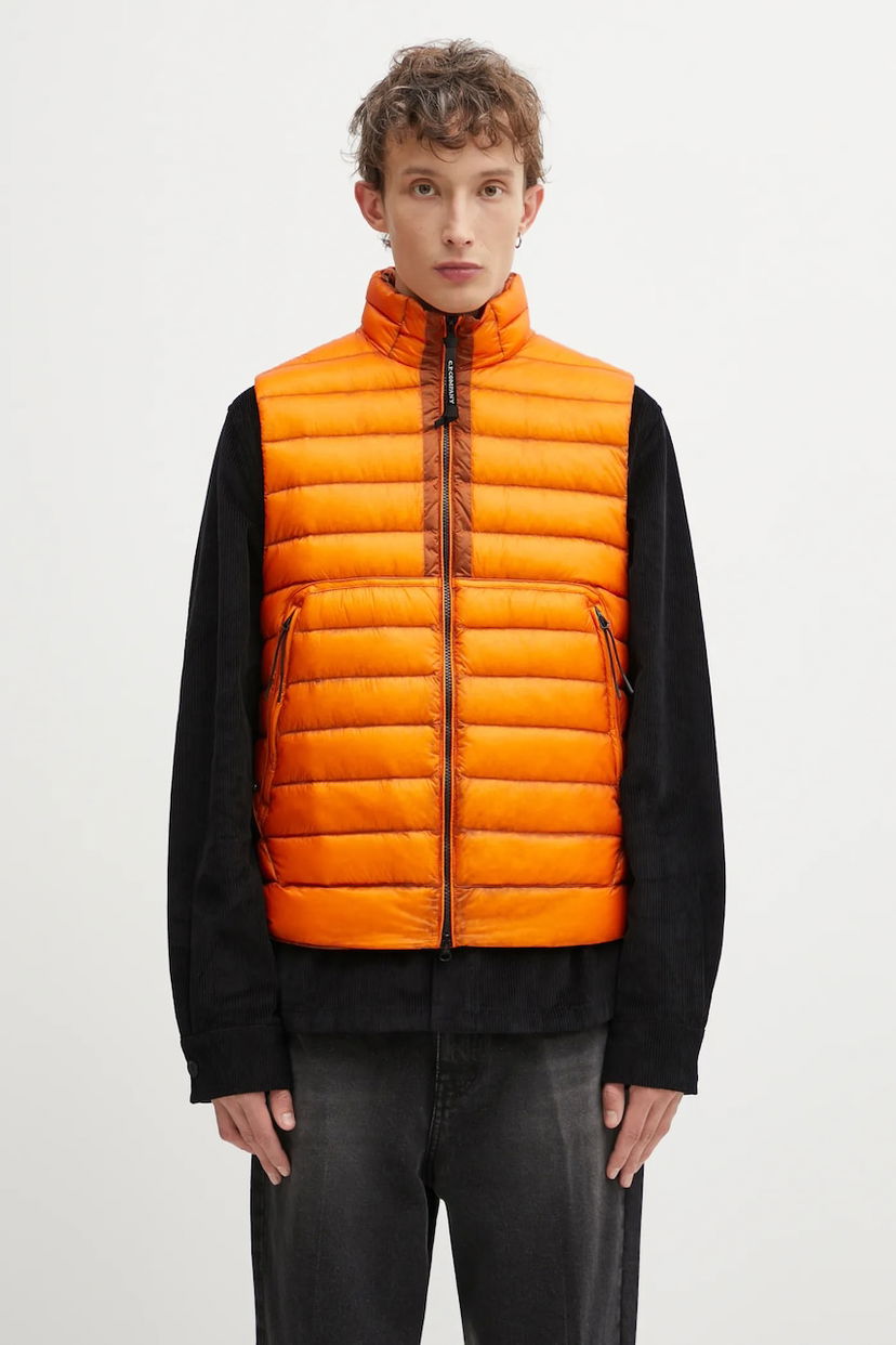 Väst C.P. Company Transitional Down Puffer Vest Orange | 19CMVE703A110416A