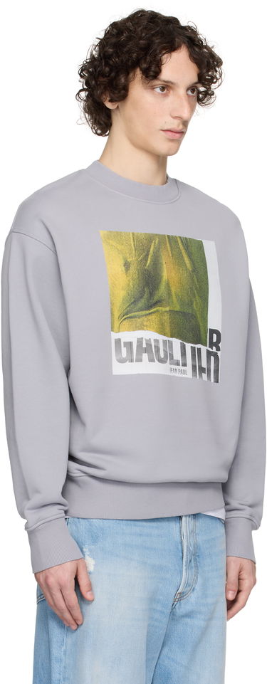 Sweatshirt Jean Paul Gaultier Jean Paul Gaultier Printed Cotton Crew Sweatshirt Grå | 25/03-W-TO295-J003-134812, 1