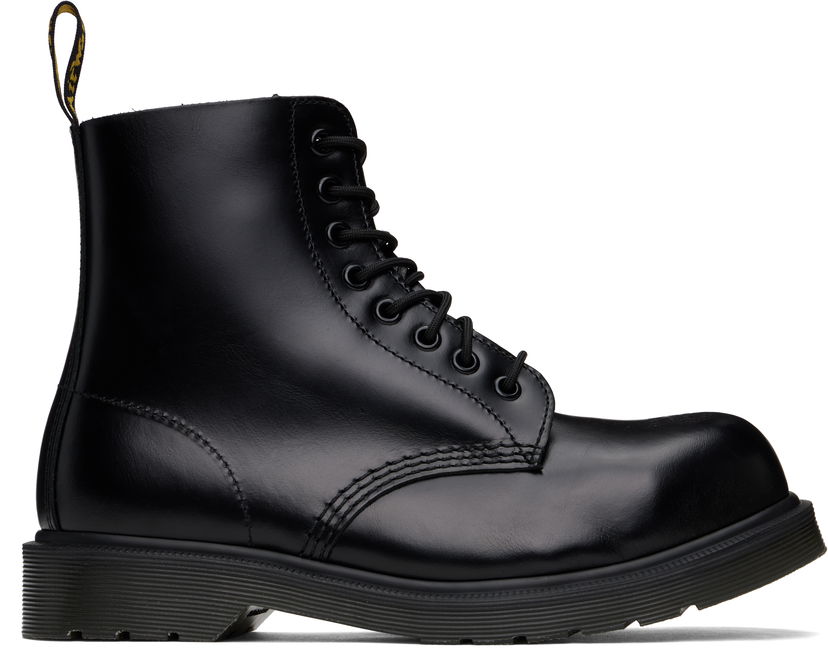 Kläder Dr. Martens 1460 Analine Steel Toe Boots Svart | 41001001