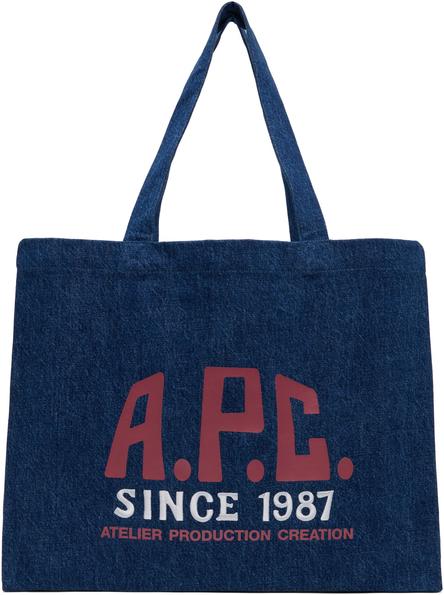 Tygpåse A.P.C. A.P.C. Diane Carpenter Shopping Tote Blå | COHTD-M61991, 0
