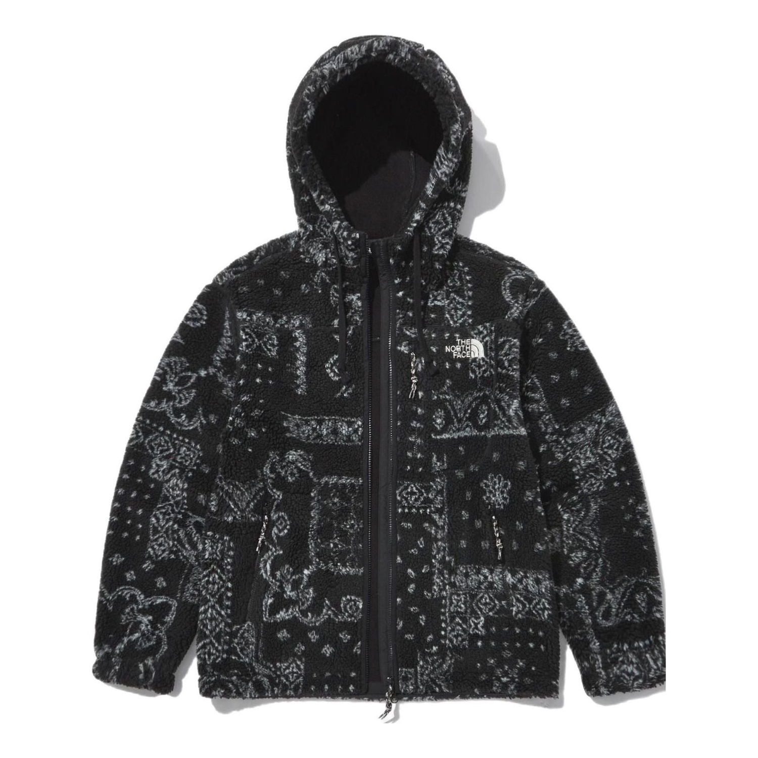 Sweater The North Face Fleece Novelty Patterned Jacket Svart | NJ4FN67A, 0