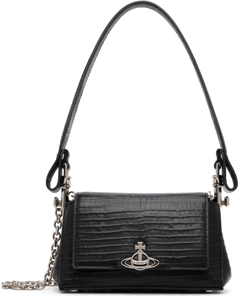 Axelväska Vivienne Westwood Vivienne Westwood Small Hazel Shoulder Bag Svart | 46030001W-L00C0-