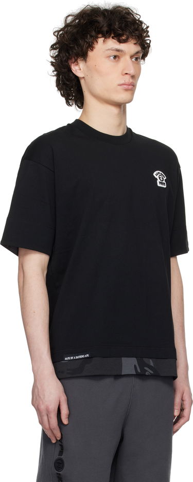 T-shirt AAPE by A Bathing Ape AAPE by A Bathing Ape Fancy Main T-Shirt Svart | AAPTEM1652XXNBKX, 1