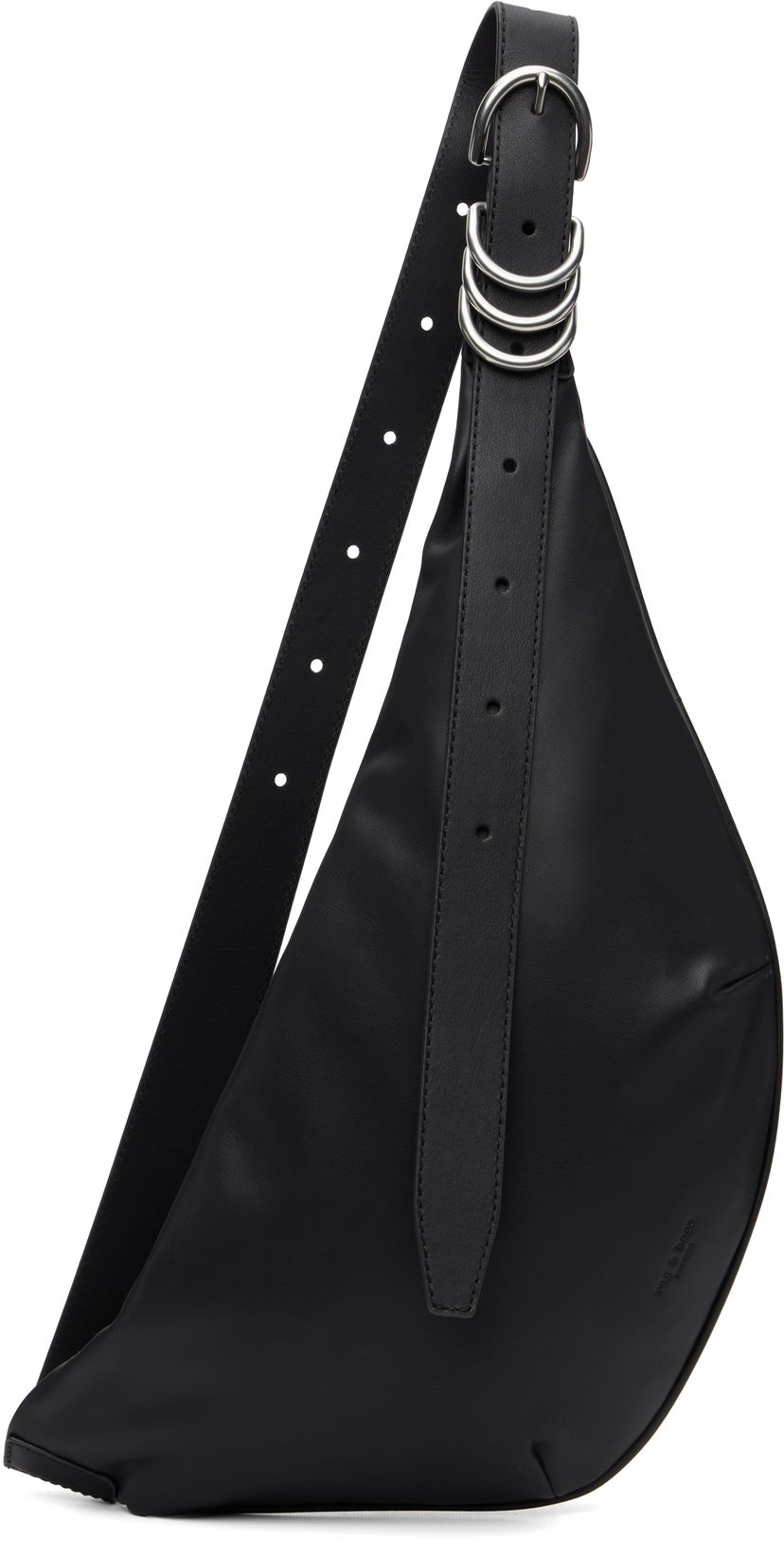 Axelväska rag & bone Rag & Bone Brooklyn Sling Bag Svart | LE100229