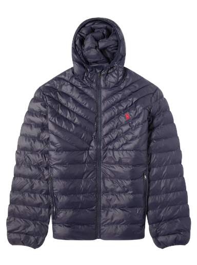 Pufferjacka Polo by Ralph Lauren Polo Ralph Lauren Terra Chevron Insulated Hooded Collection Svart | 710920283001