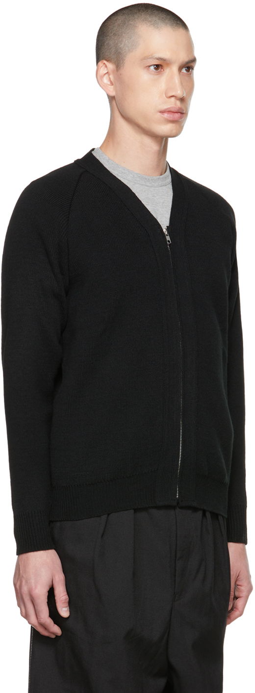 Sweater Comme des Garçons Homme Deux Lochaven of Scotland Zip Cardigan Svart | DH-N504-051, 1